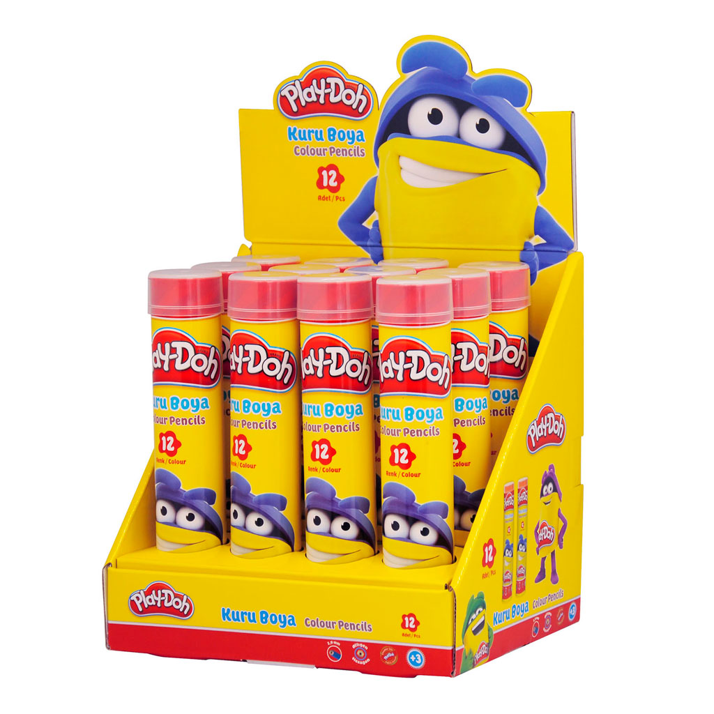 Play-Doh Kuruboya Tüp 12 Renk