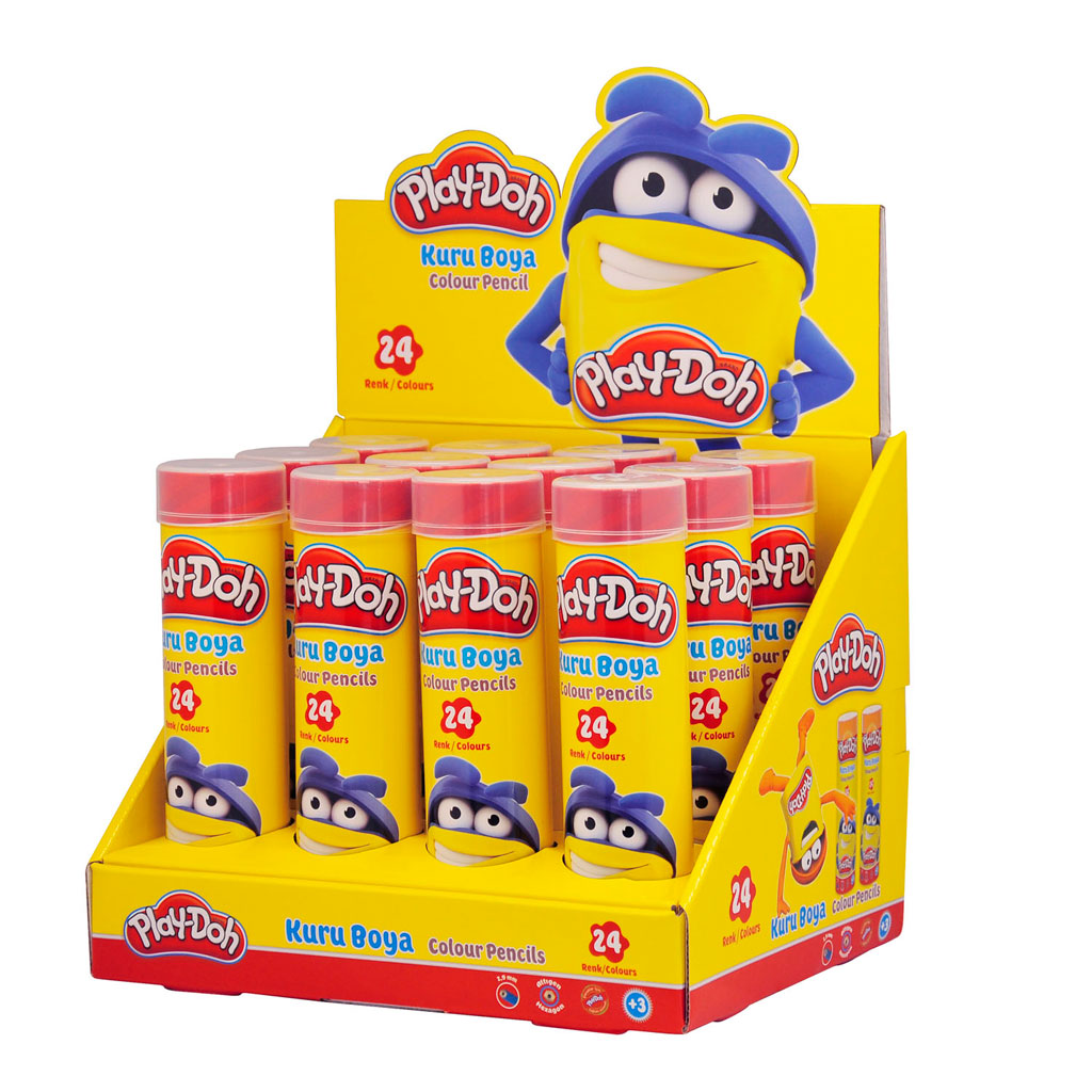 Play-Doh Kuruboya Tüp 24 Renk