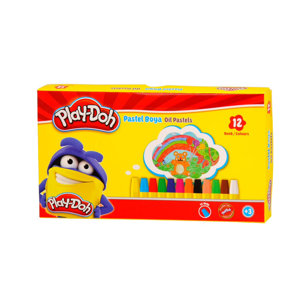 Play-Doh Pastel Boya 12 Renk
