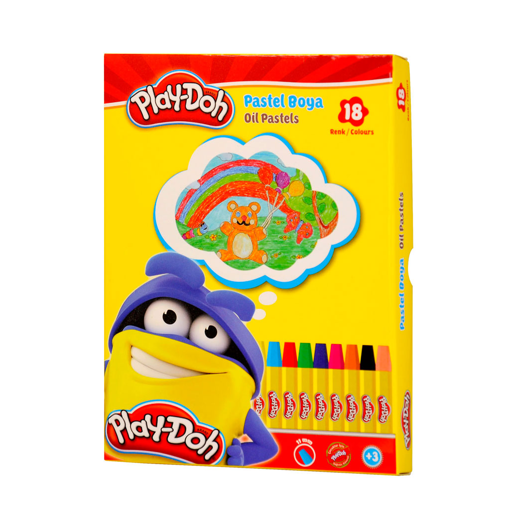 Play-Doh Pastel Boya 18 Renk