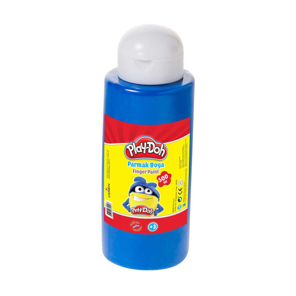 Play-Doh Parmak Boyası 500 ml Mavi