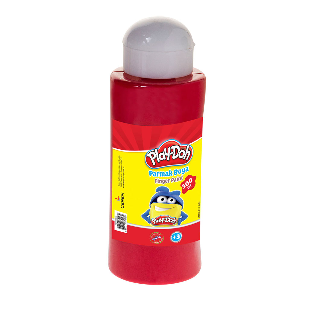 Play-Doh Parmak Boyası 500 ml Kırmızı