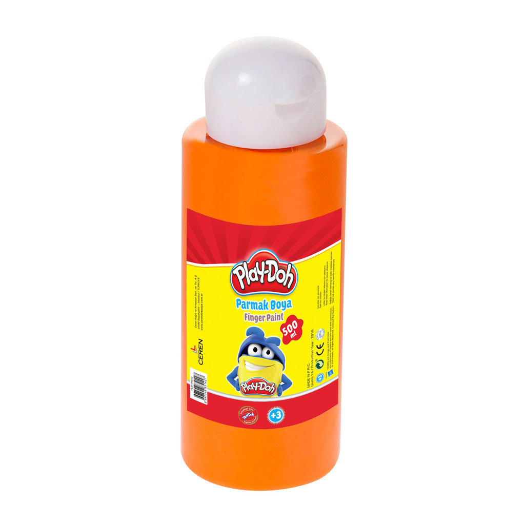 Play-Doh Parmak Boyası 500 ml Turuncu