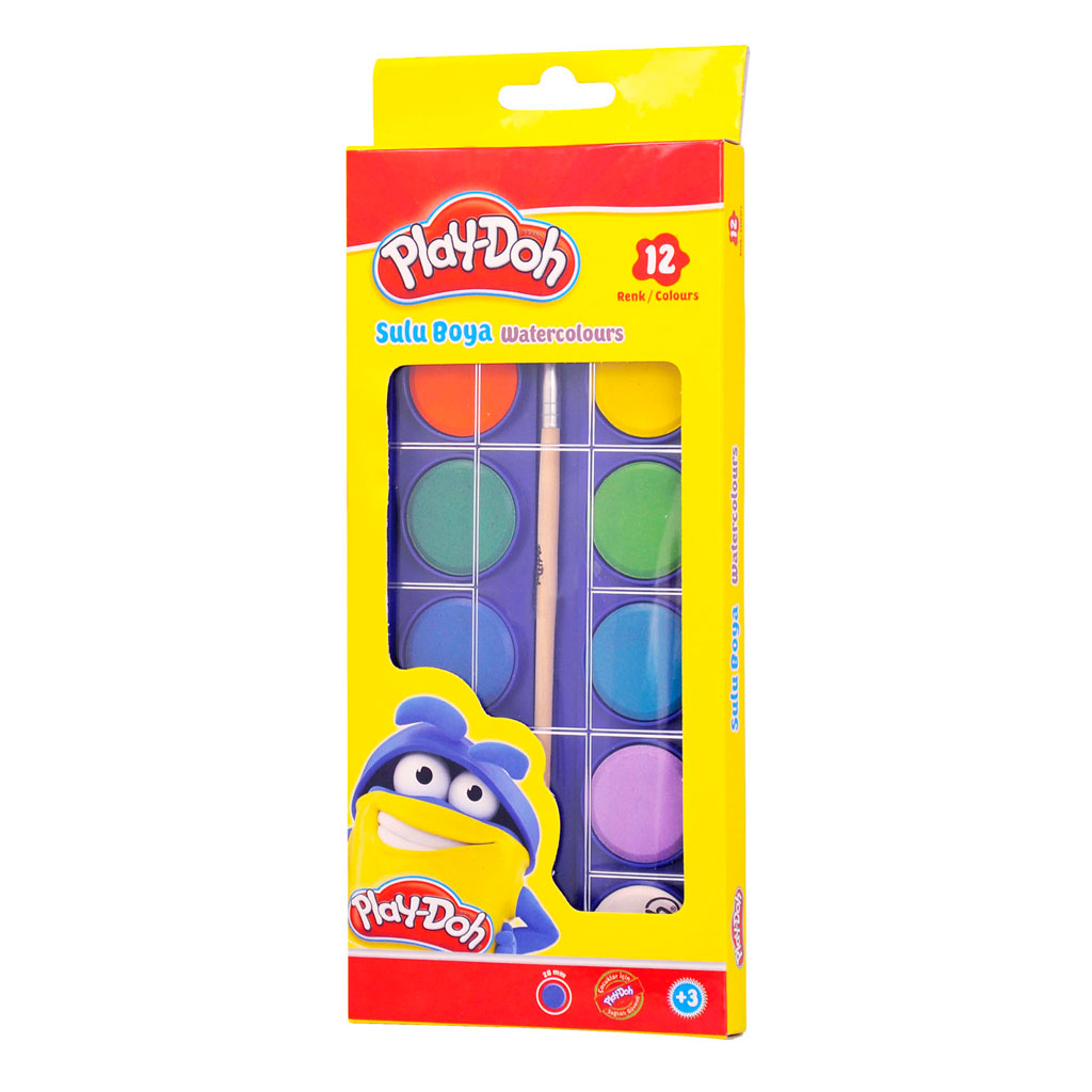 Play-Doh Suluboya 12 Renk Büyük