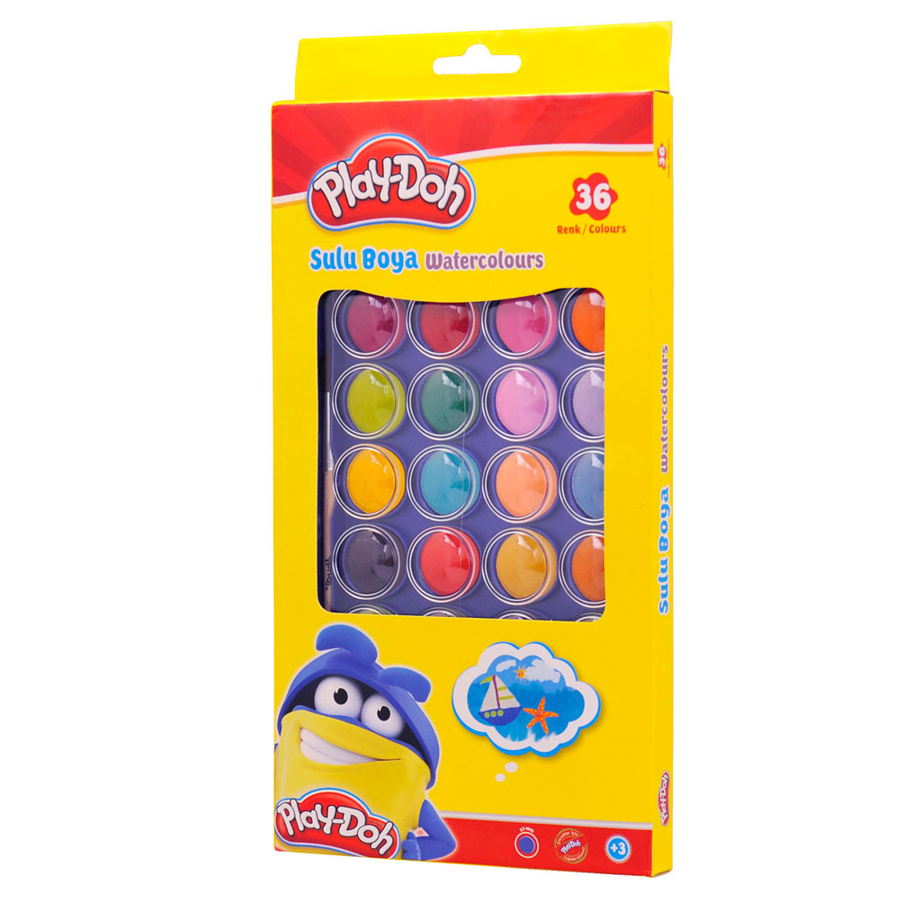 Play-Doh Suluboya 36 Renk 23 mm