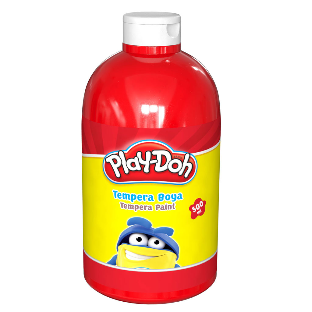 Play-Doh Tempera Boya 500 ml Kırmızı