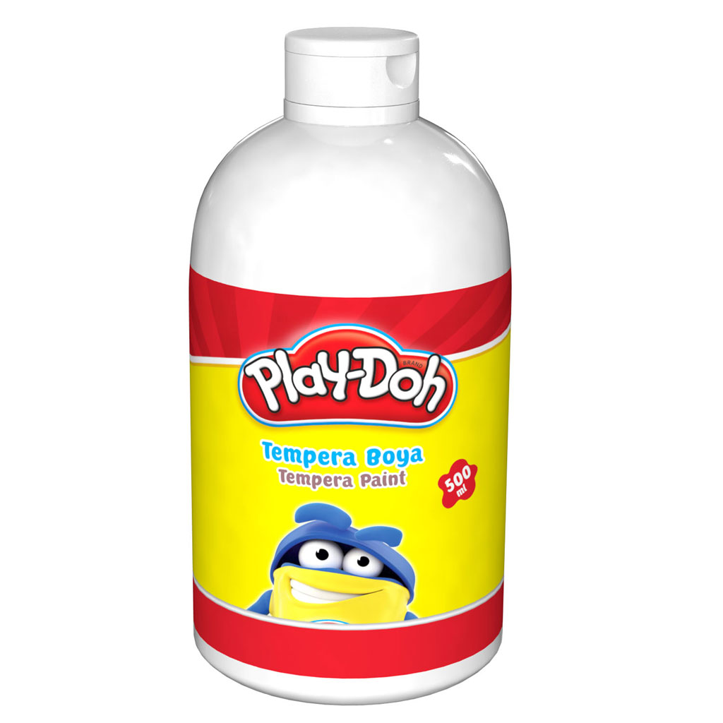 Play-Doh Tempera Boya 500 ml Beyaz