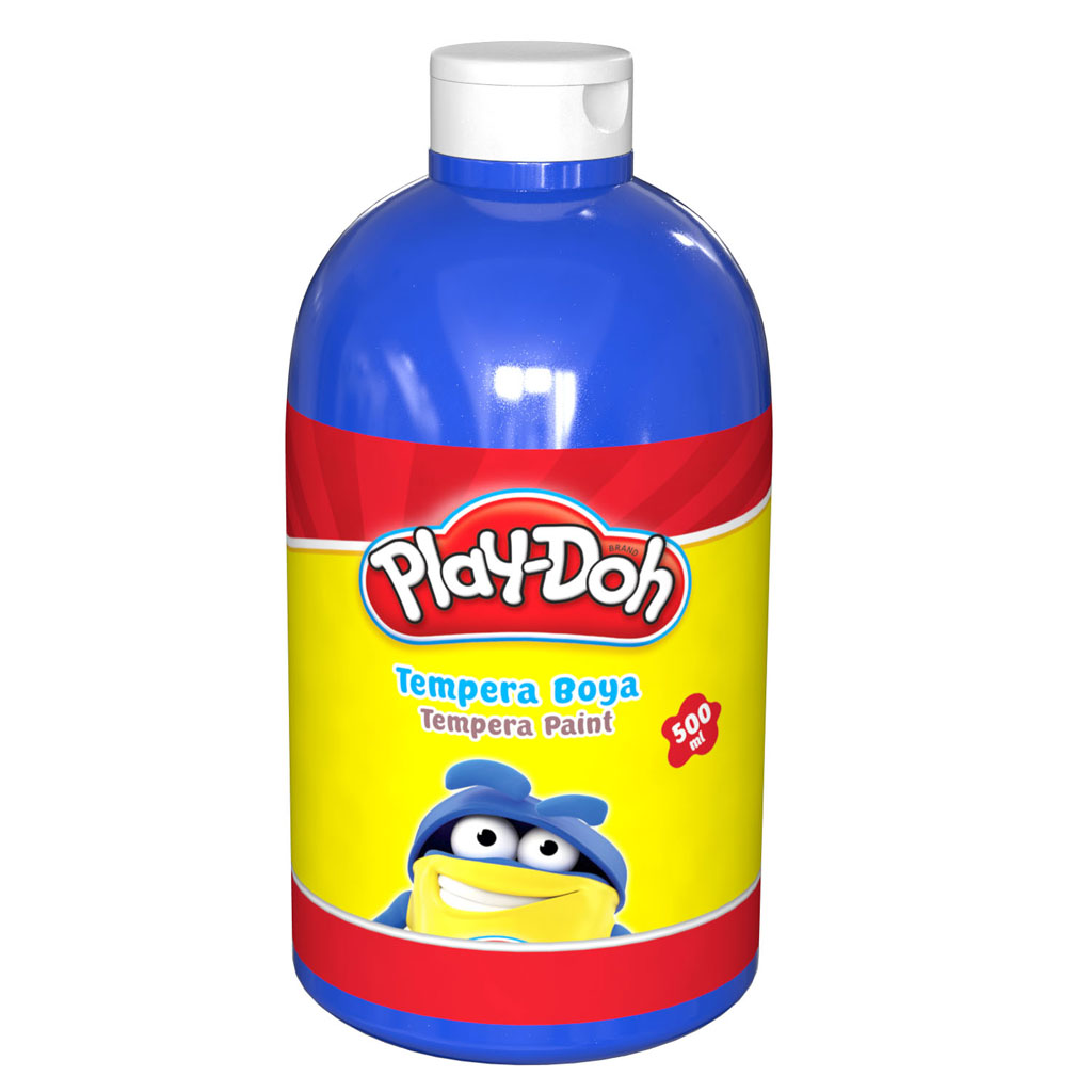Play-Doh Tempera Boya 500 ml Mavi