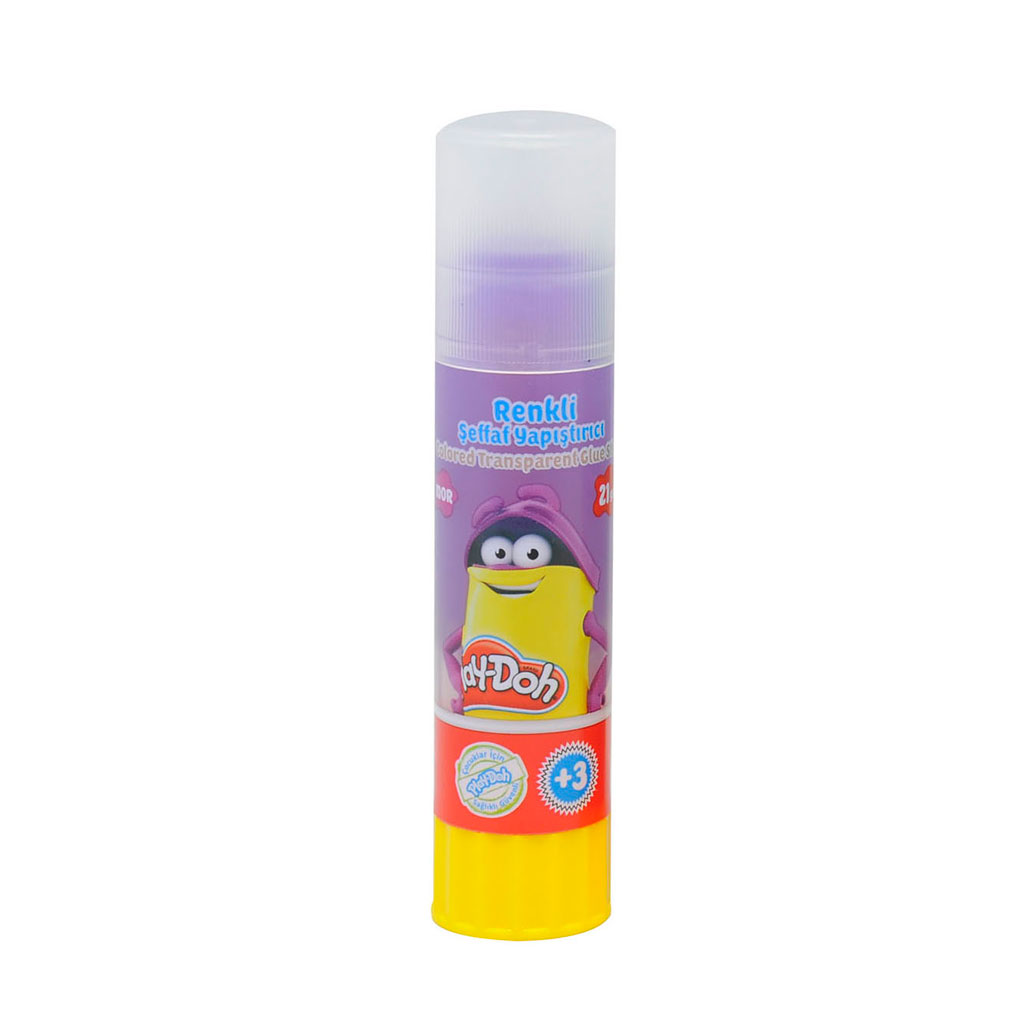 Play-Doh Transparan Renkli Stick
